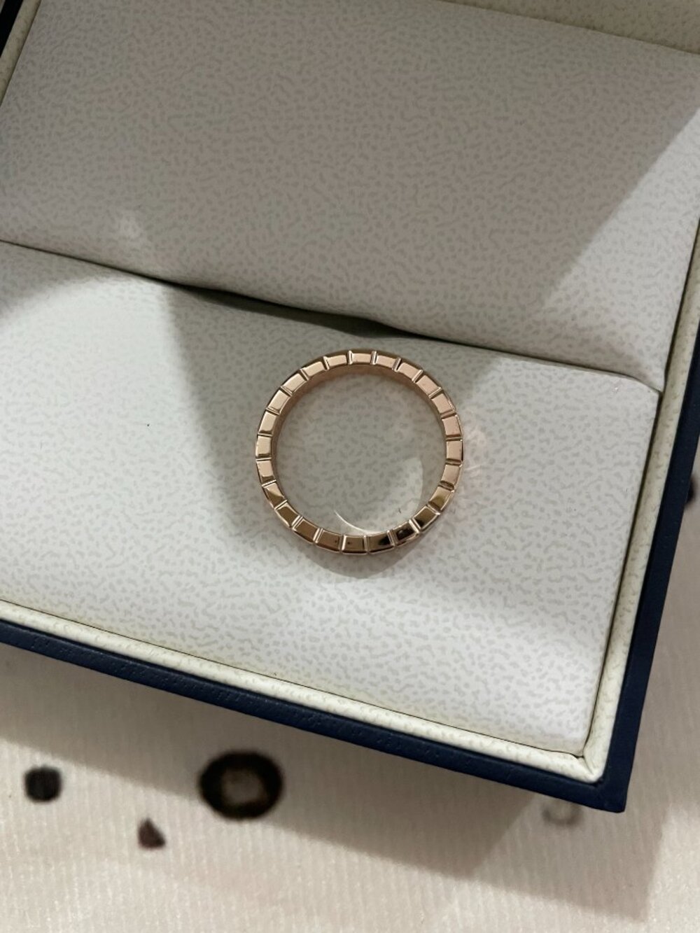 Chopard Ice Cube Rose Gold Ring - Picture 3 of 7